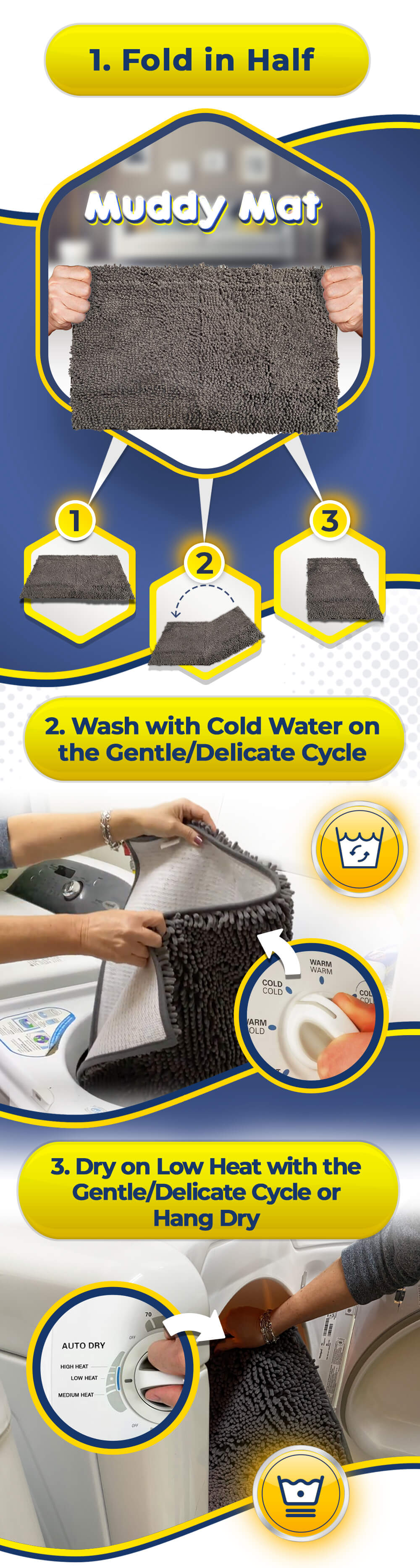 Muddy Mat Machine Wash