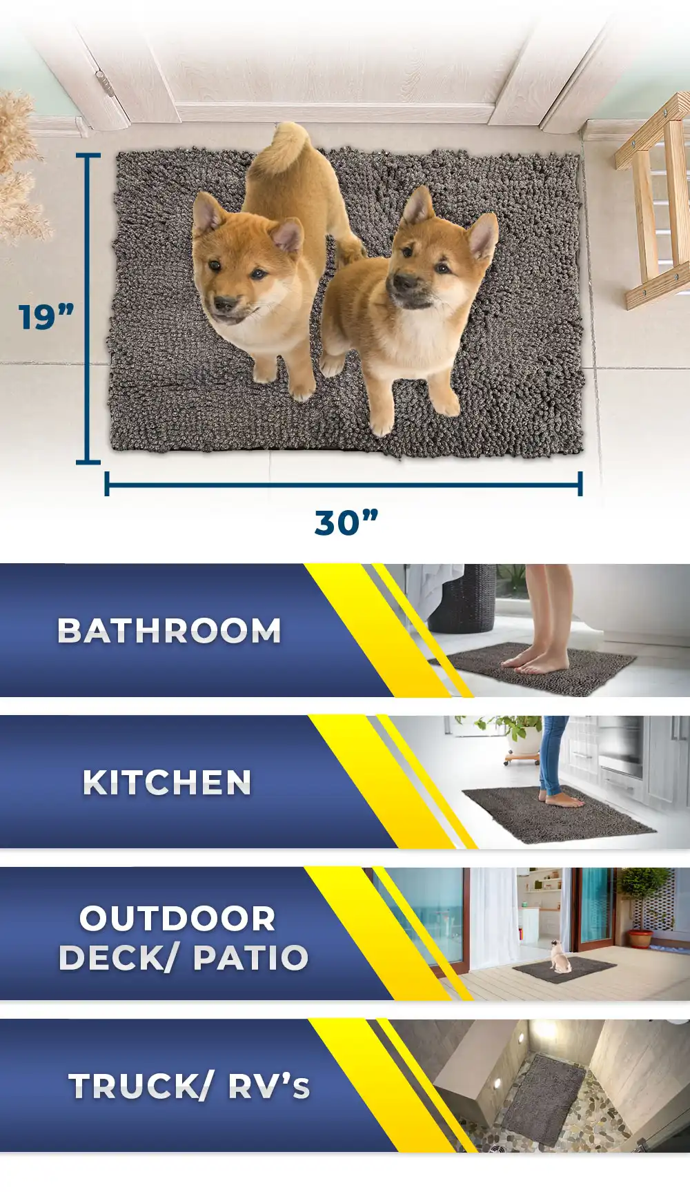 Muddy Mat Place Anywhere